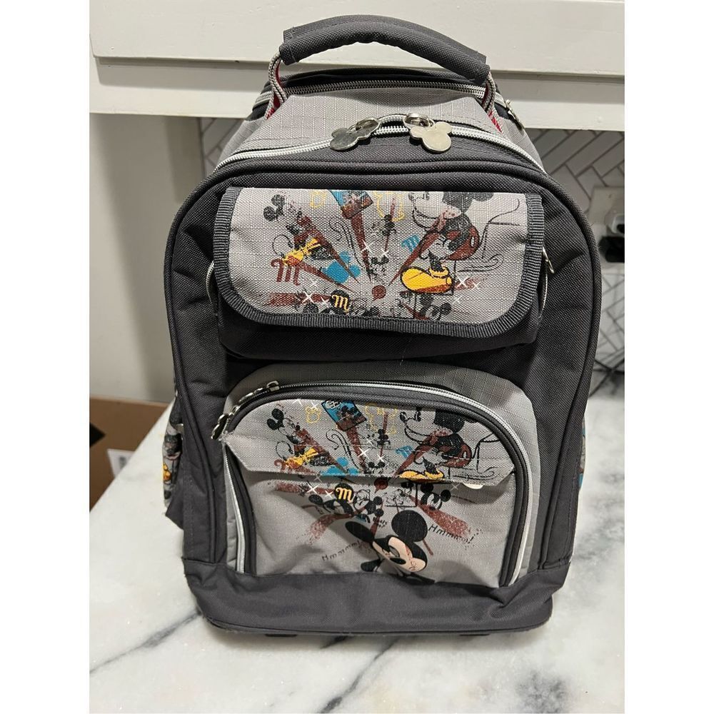 Disney Backpack Rolling Suitcase Luggage Store it Childrens Kids Adults Bag
